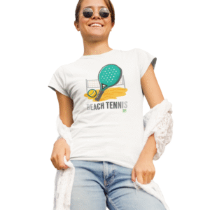 Baby Look Beach Tennis Rede Branca