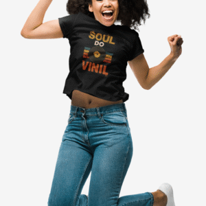 Baby Look Soul do Vinil Preta