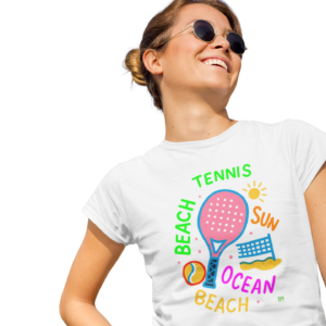 Baby Look Beach Tennis Sun Branca
