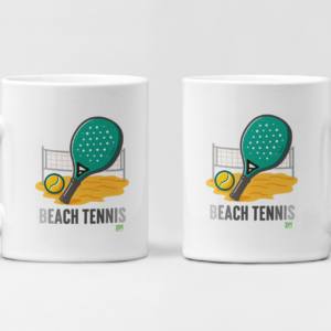Caneca de Porcelana Beach Tennis Rede