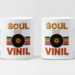 Caneca de Porcelana Soul do Vinil
