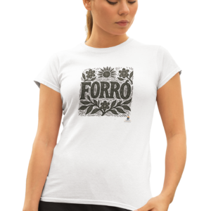 Baby Look Forró Branca