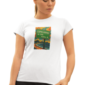 Baby Look Leme ao Pontal Branca