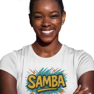 Baby Look Samba Branca