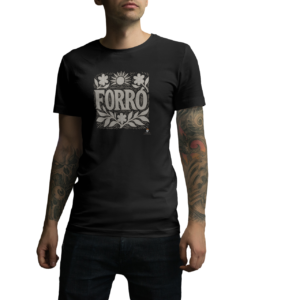 Camisa Unissex Forró Preta