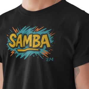 Camisa Unissex Samba Preta