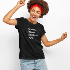 Camisa Unissex Choro Preta