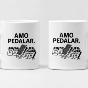 Caneca de Porcelana Amo Pedalar