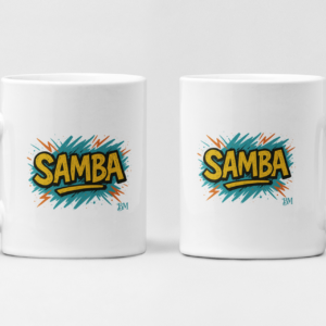 Caneca de Porcelana Samba