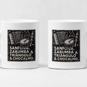 Caneca de Porcelana Sanfona