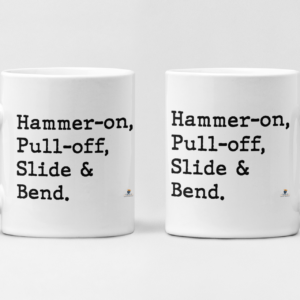 Caneca de Porcelana Hammer-on