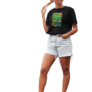 Camisa Unissex Leme ao Pontal Preta