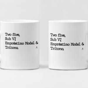 Caneca de Porcelana Two Five