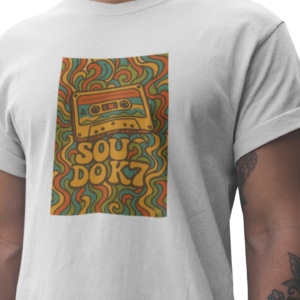 Camisa Unissex Dry Fit Sou do K7 Branca