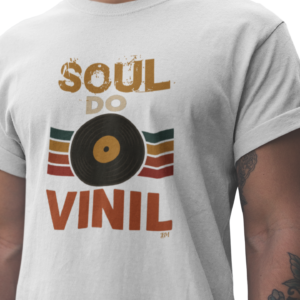 Camisa Unissex Soul do Vinil Branca